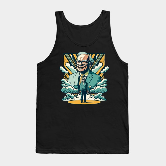 Warren Buffett Tank Top by kknows